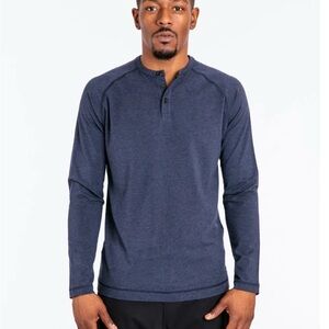 Public Rec Go-To long Sleeve Henley Shirt